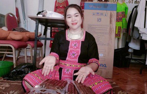 Thien thịt sấy