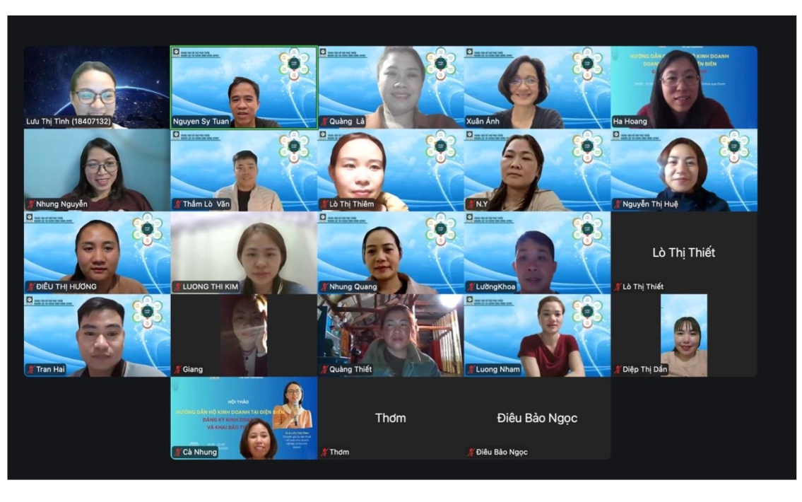 BSU tập huấn ToT về Qui định pháp lí và thuế kinh doanh