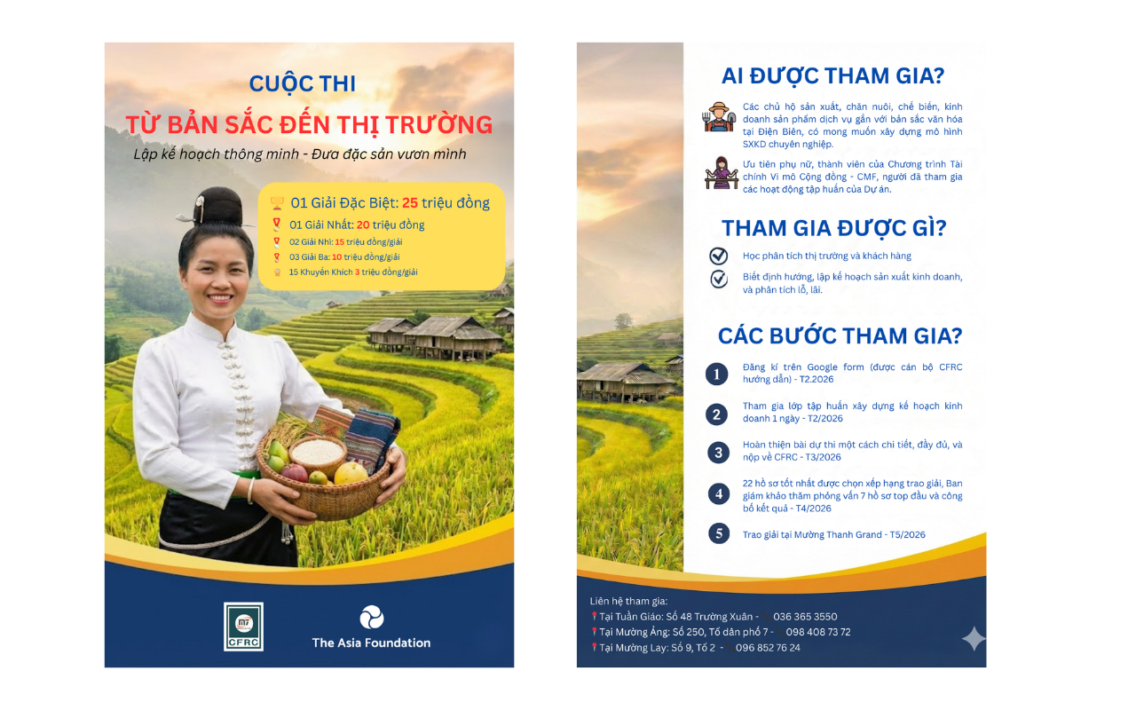 Công bố kết quả vòng sơ khảo cuộc thi “Từ bản sắc đến thị trường”: 22 kế hoạch kinh doanh xuất sắc lộ diện